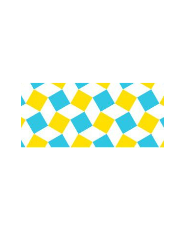 Washi tape (masking tape) square yellow