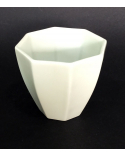 Porcelain octagonal glass