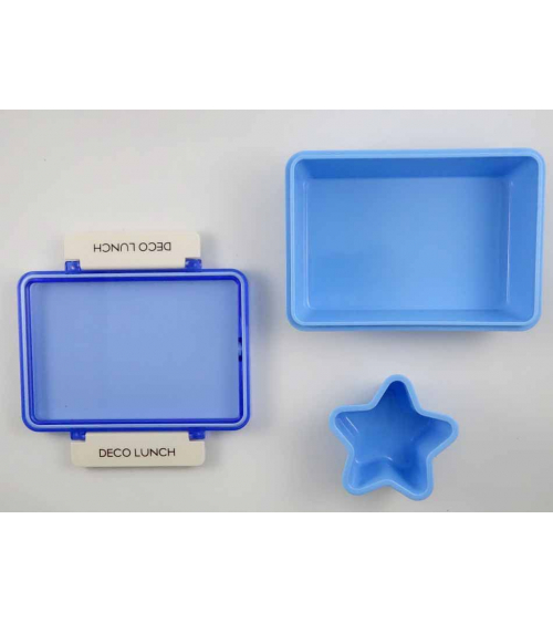 Bento box (Lunch box) deco lunch azul