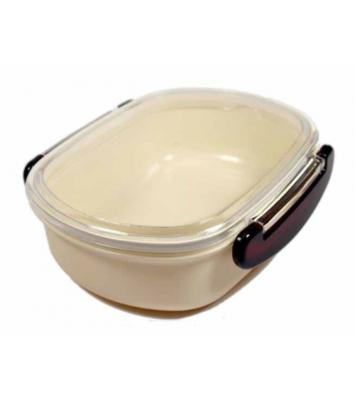 Bento box (Lunch box) grit and brillia funcional beige