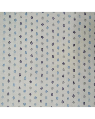 Dots pattern over ivory white