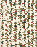 Katazome paper with a motif of multicolored graphics