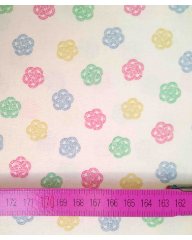 Mizuhiki Japanese printed cotton.