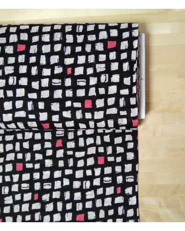 Tela japonesa. Printed shirting gráfica Blocks