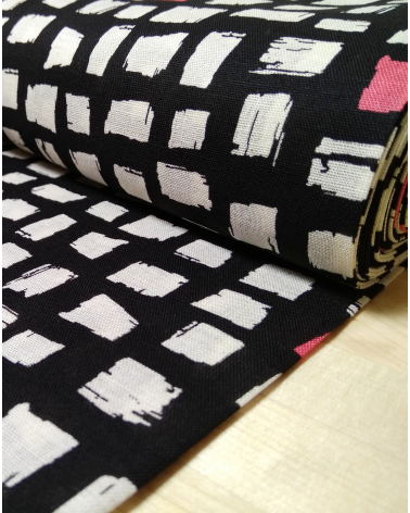 Japanes fabric Printed shirting 'Blocks'