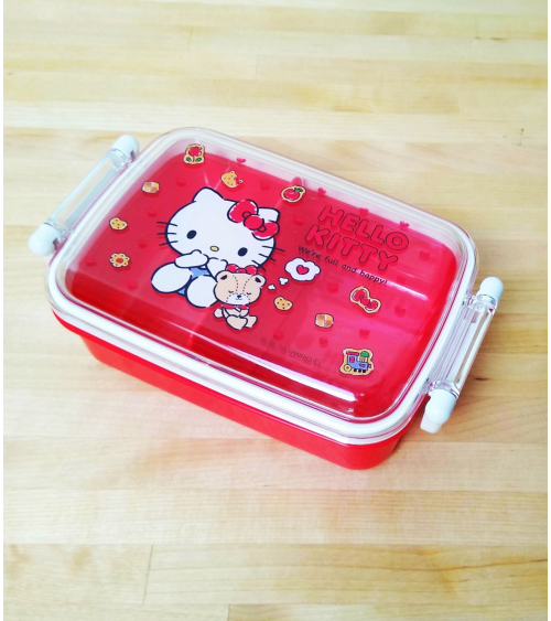 Bento box Hello Kitty 450ml roja.