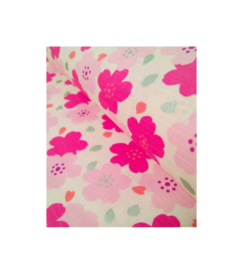 Japanese dobby fabric 'Sakura'.