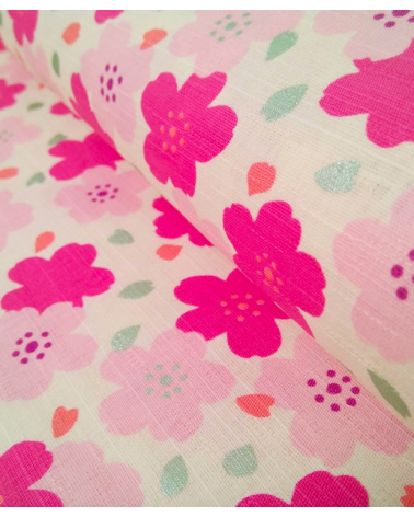 Japanese dobby fabric 'Sakura'.
