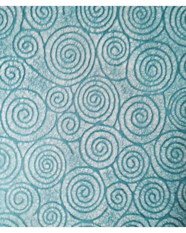 Japanese Tissue paper with spirals.