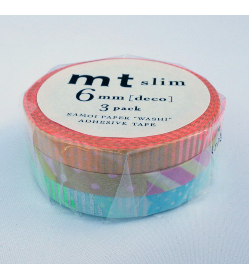 Washi tape (masking tape) slim deco E