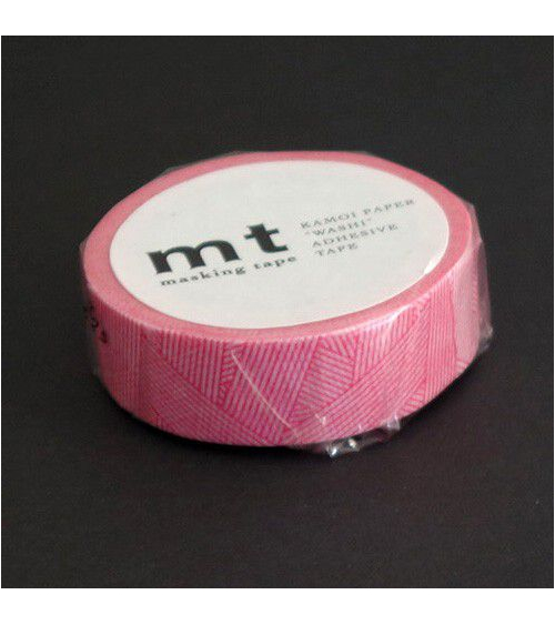 Washi tape (masking tape) messy magenta