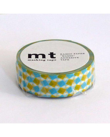 Washi tape (masking tape) square yellow
