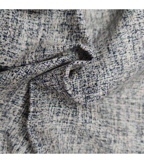 Japanese fabric Rustic Indigo. 'Speckled'