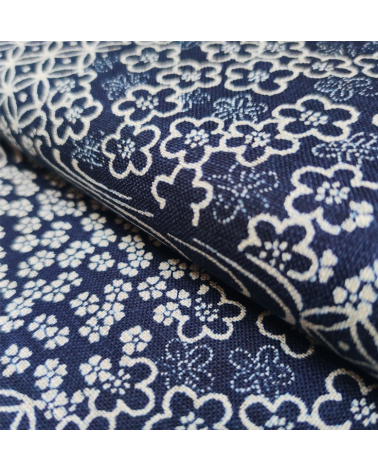 Japanese fabric Rustic Indigo. 'Boro'