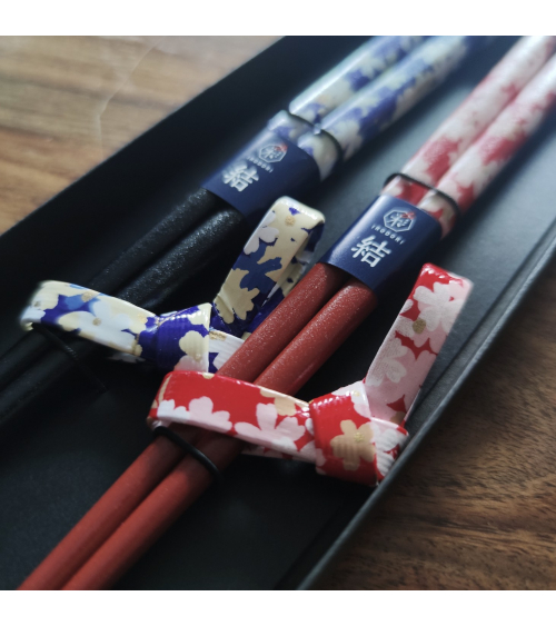 'Chiyogami' chopsticks gift set