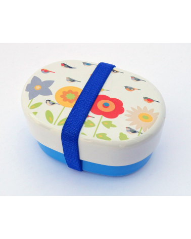 Bento box (Lunch box) kotoritachi pajaritos y flores