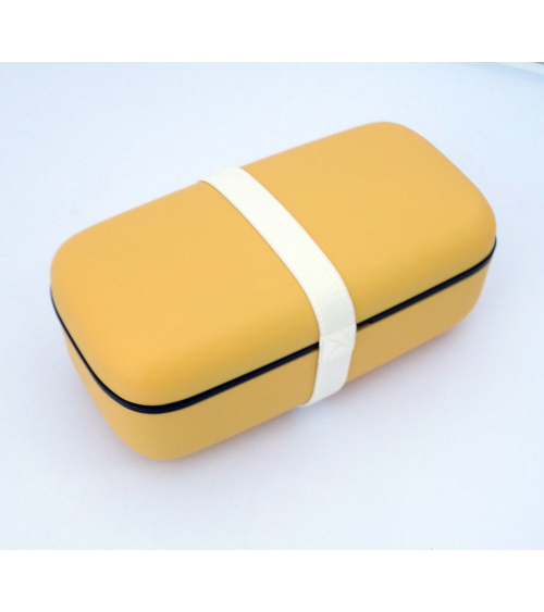 Bento box (Lunch box) basic amarilla
