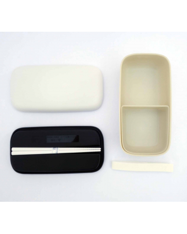 Bento box (Lunch box) basic blanca
