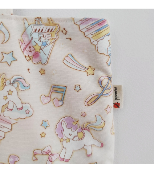 Tote bag 'Whimsical Unicorns'