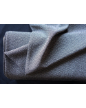 Crepe fabric of a gray seigaha
