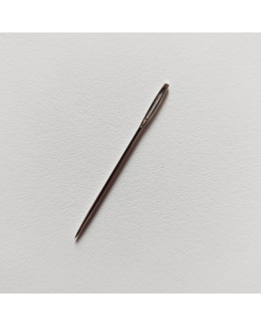 One long needle for sashiko (Japanese embroidery)